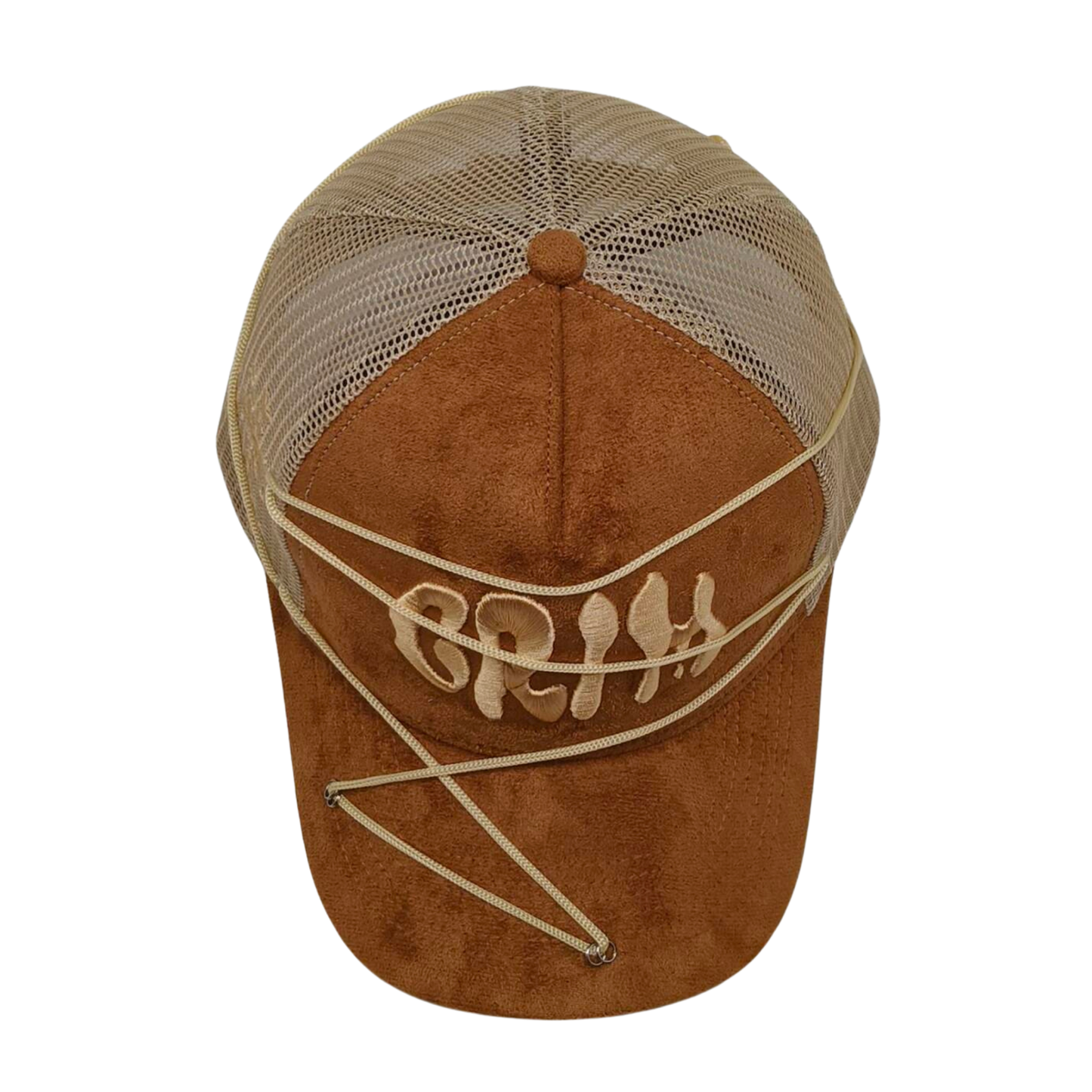 "CACTUS" Brown/Suede Cap