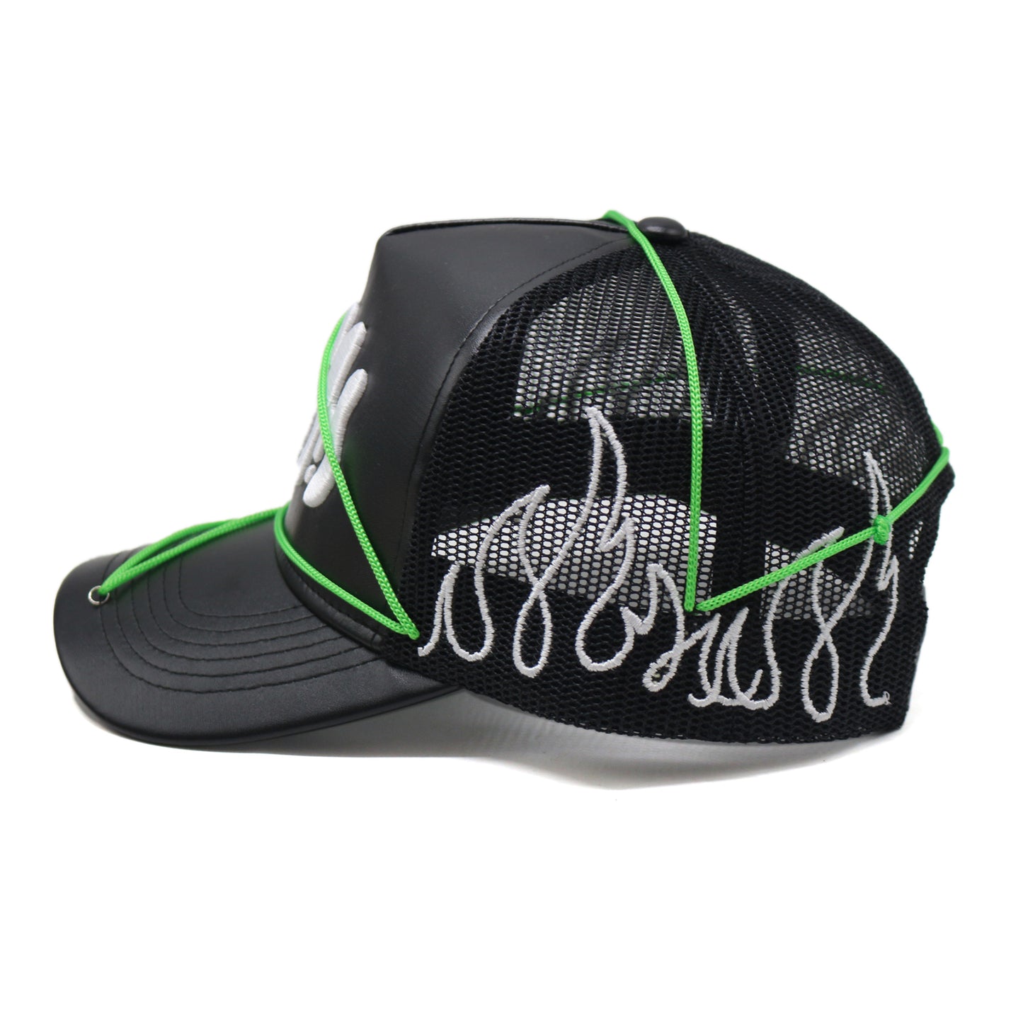 "SLIME" GREEN/Black Cap