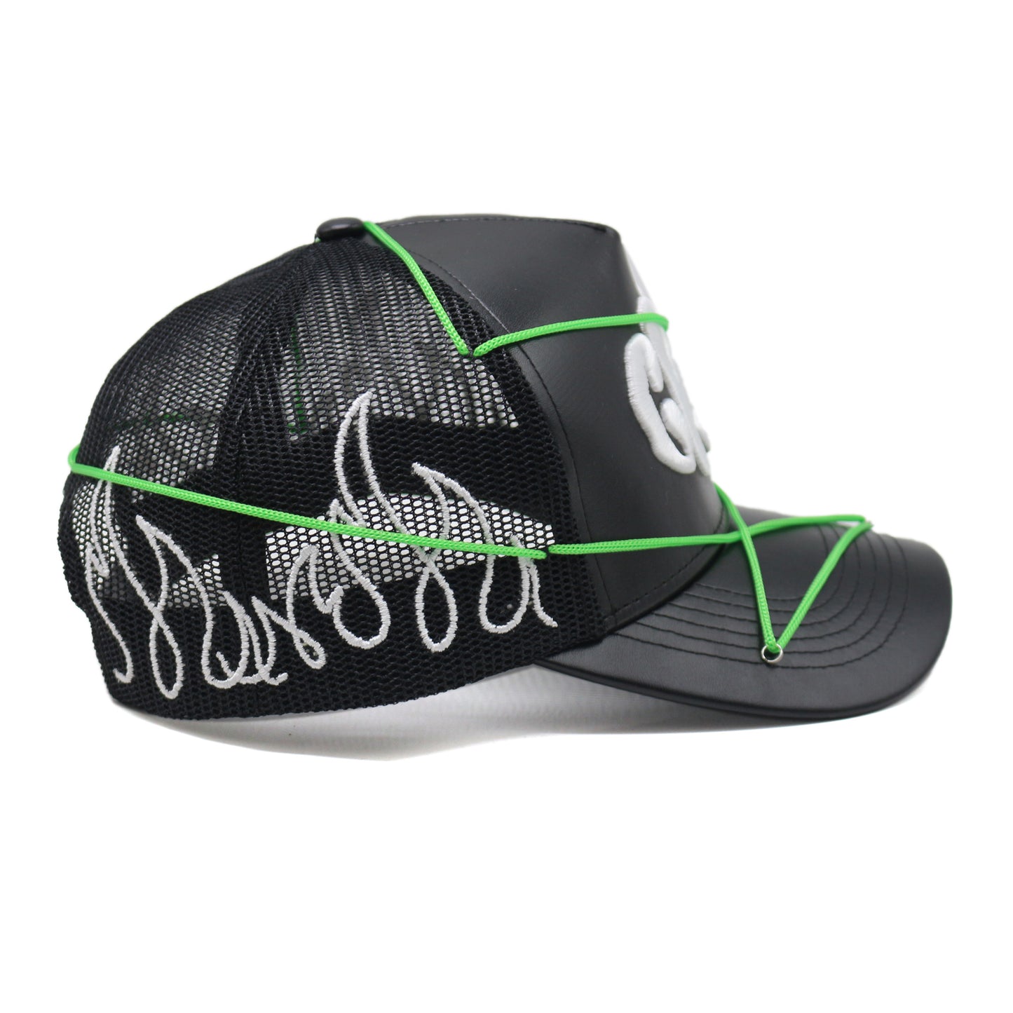 "SLIME" GREEN/Black Cap