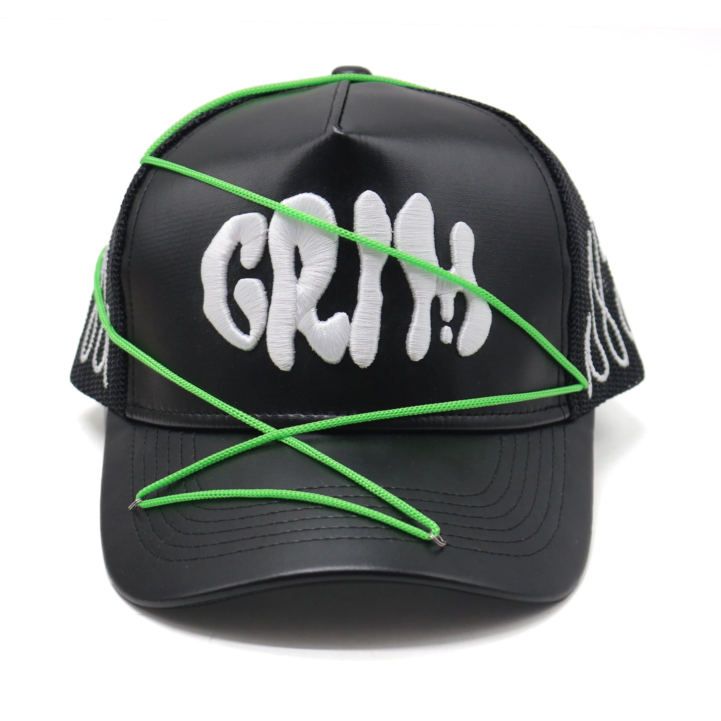 "SLIME" GREEN/Black Cap