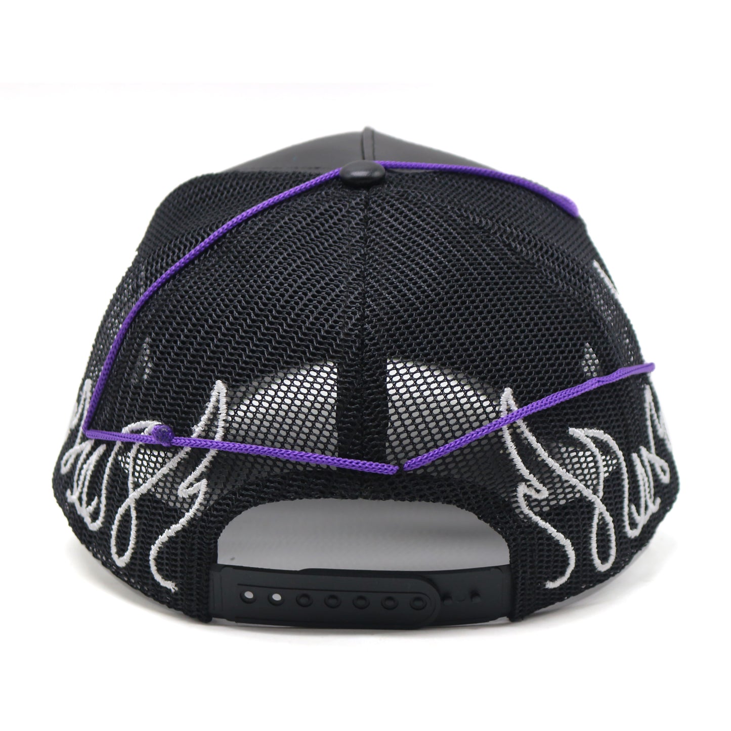 "LEAN" Purple/Black Cap
