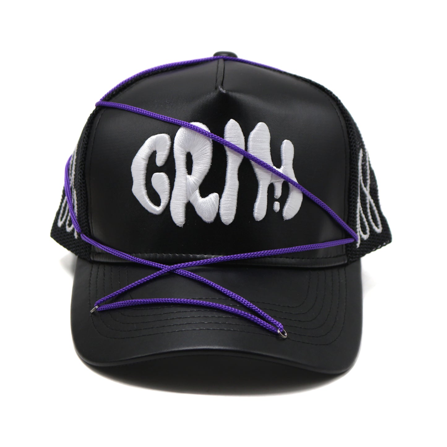 "LEAN" Purple/Black Cap