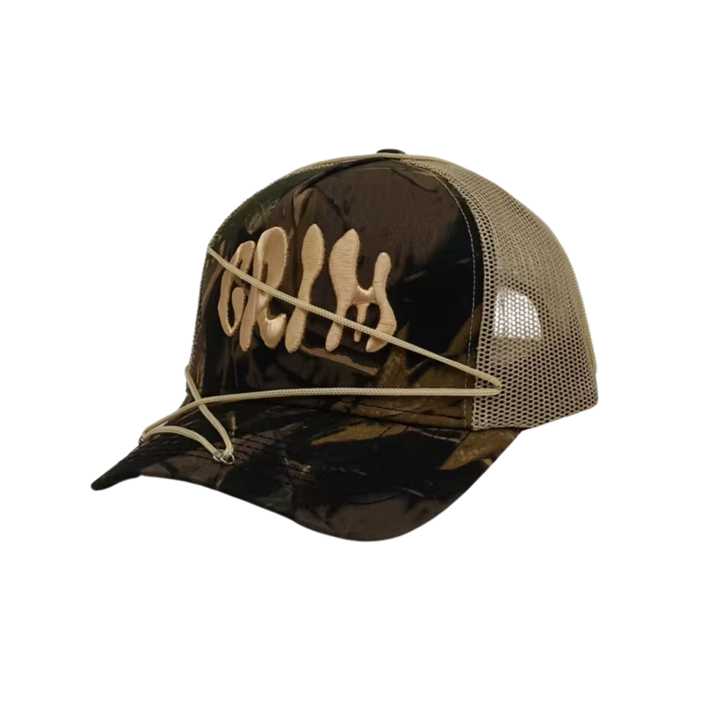 "WOOD CAMO" Cap V1