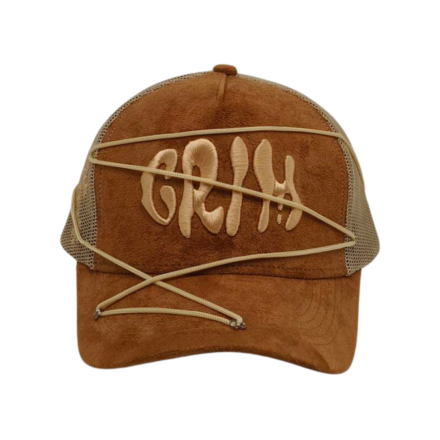 "CACTUS" Brown/Suede Cap