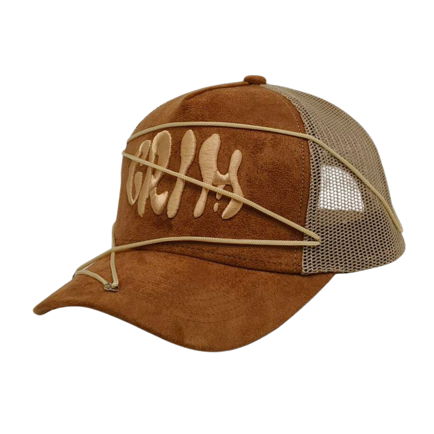 "CACTUS" Brown/Suede Cap