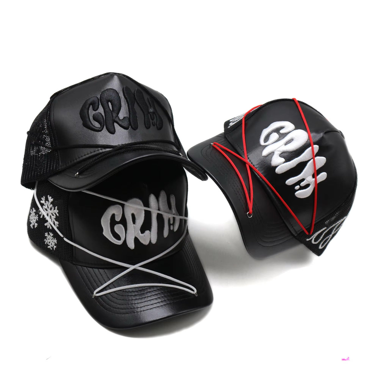 Triple BLACK “LOT” HAT