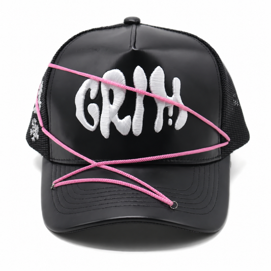 "SPACE" Pink/Black Cap