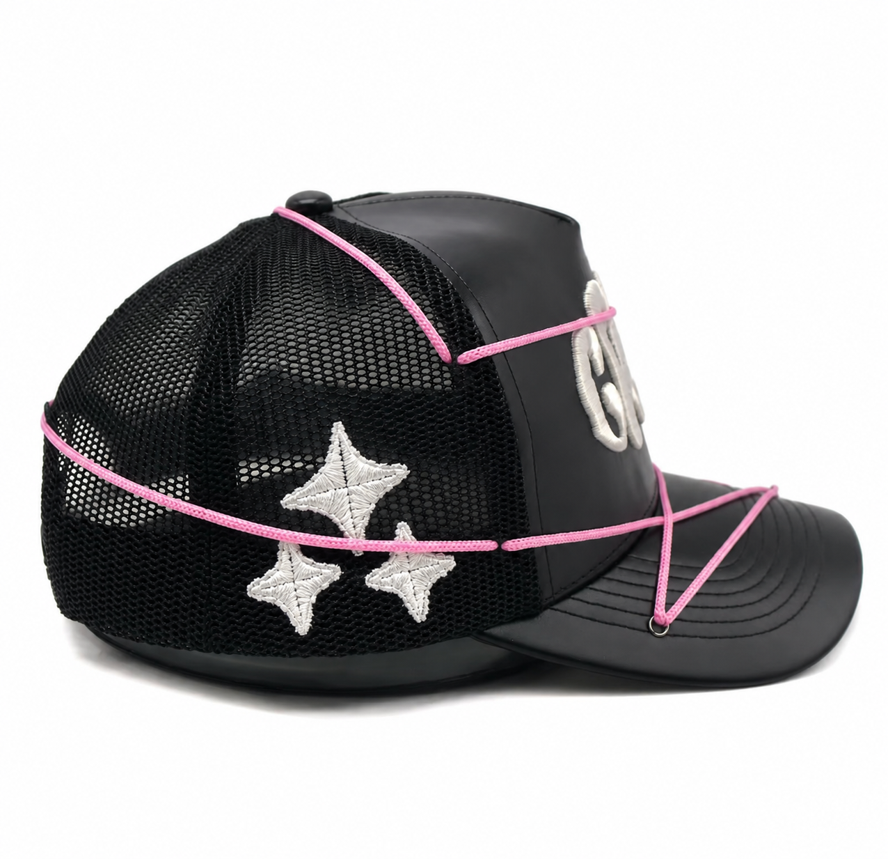 "SPACE" Pink/Black Cap