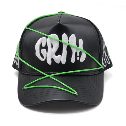 "SLIME" GREEN/Black Cap
