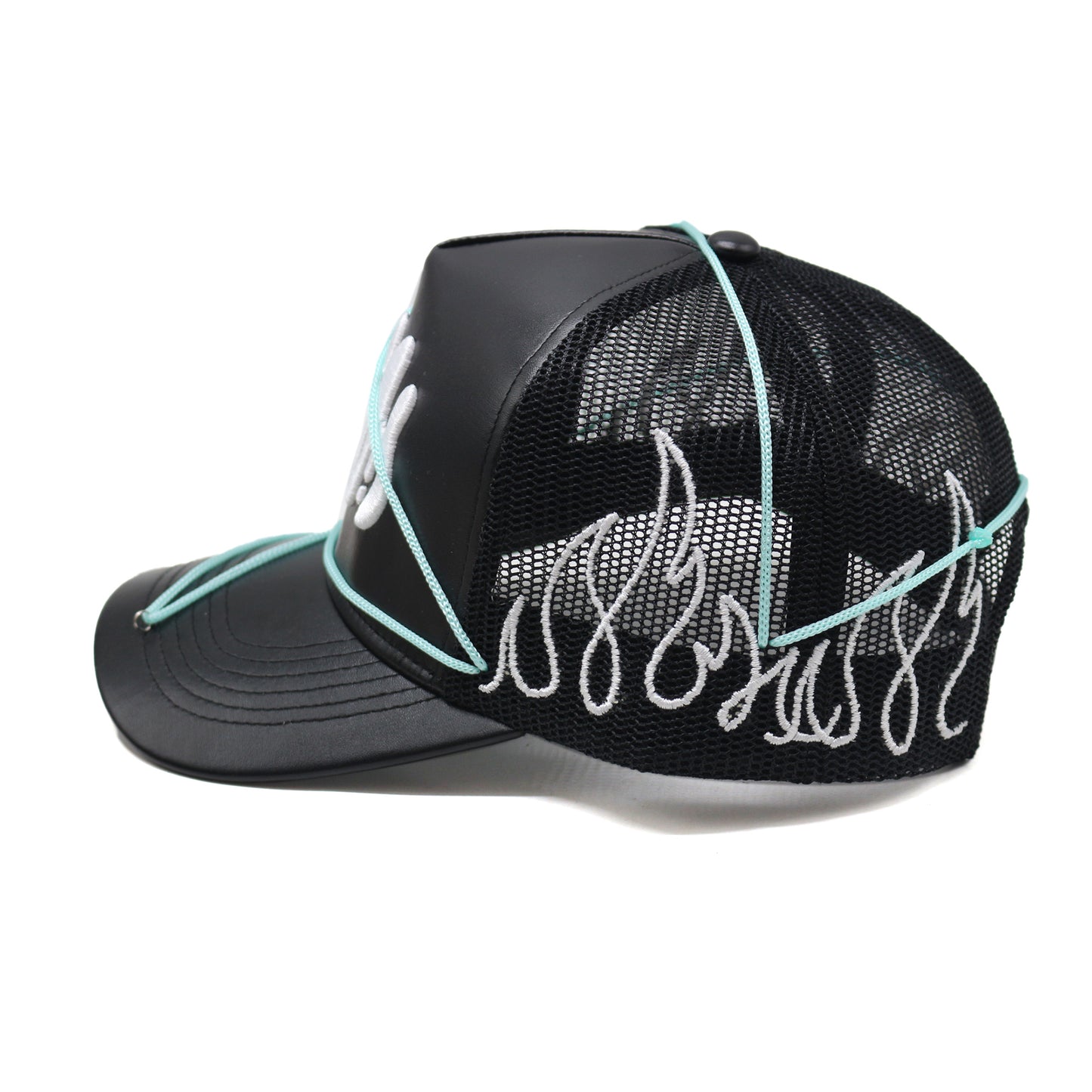 "SEA" Cyan/Black Cap