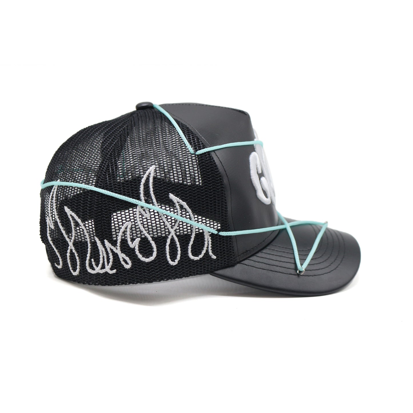 "SEA" Cyan/Black Cap
